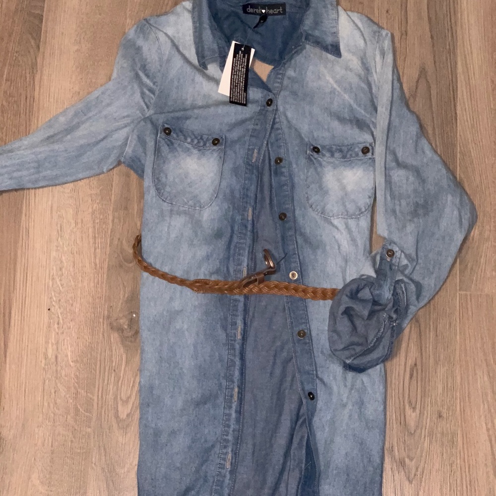 BRAND NEW (Tag) jean color dress